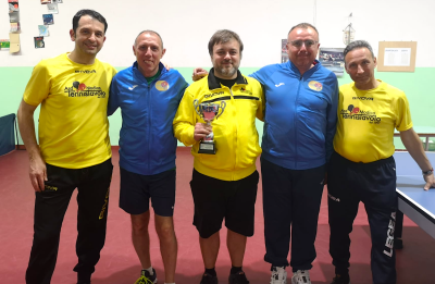 Le due squadre finaliste dei playoff di Serie C Master: TT Modica e TT Gela