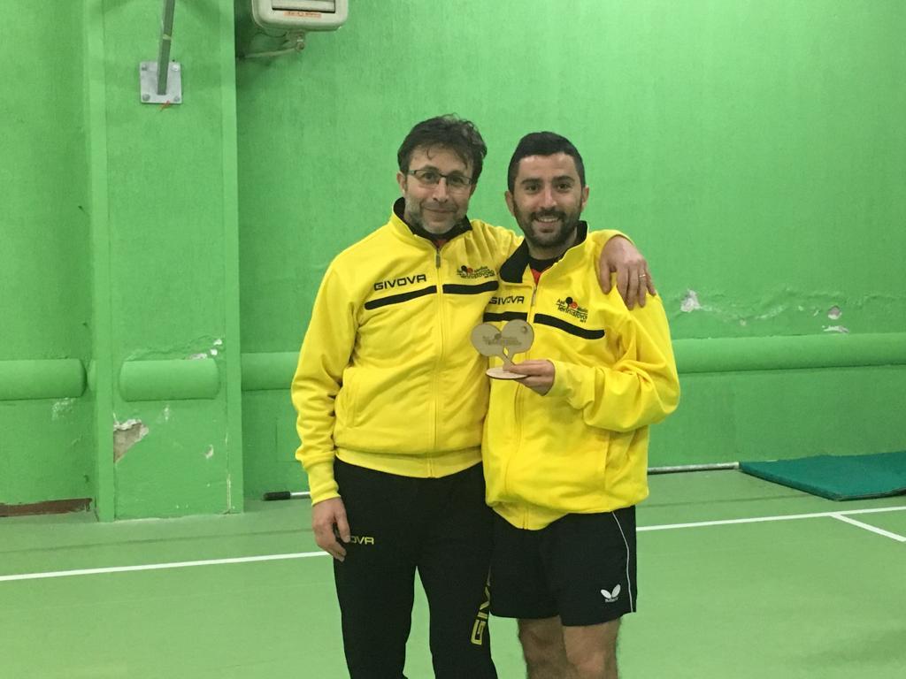 Antonio Costabile (vice) e Cristian Modica (presidente della ASD TT Modica)